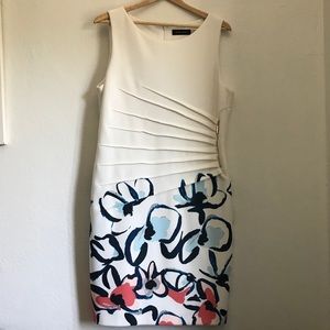 Ivanka Trump Floral Sheath Dress - Size 16